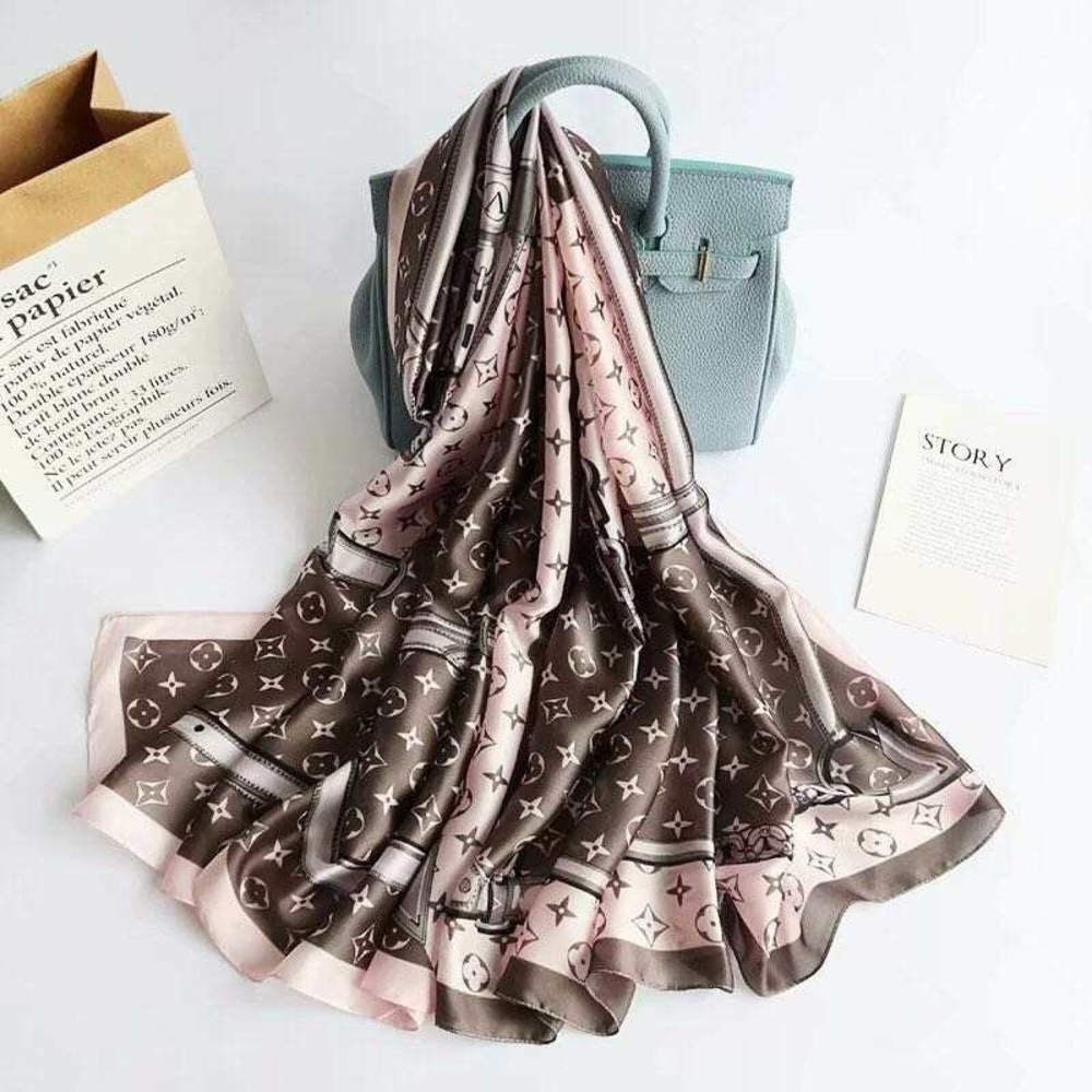 Miss Love Elegant Designer Scarf In 4 Colors - Picture 3 of 11